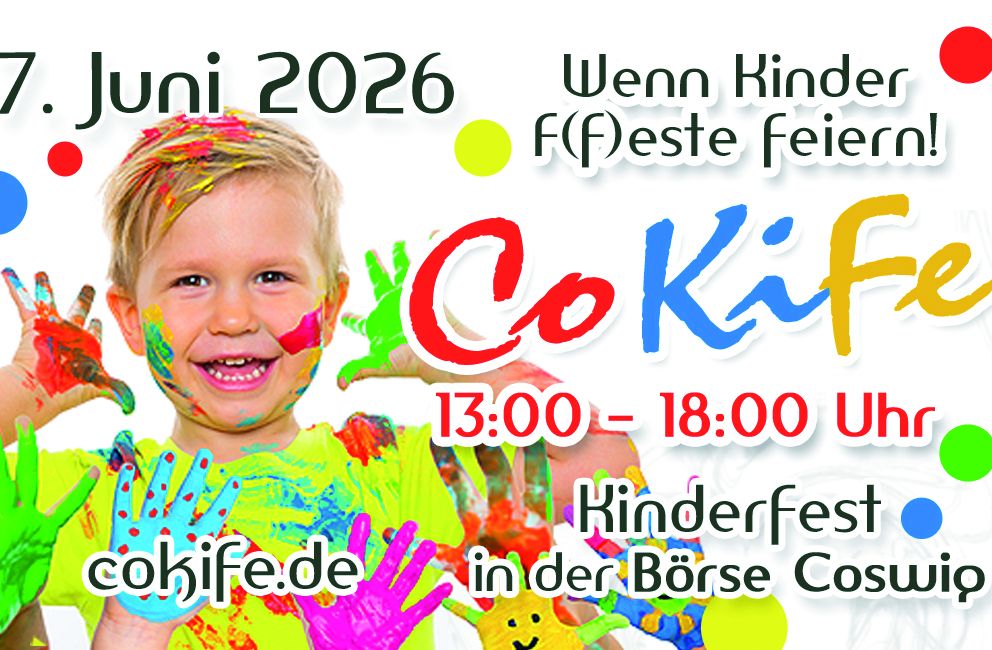 7. Juni ~ CoKiFe: Coswiger Kinderfest in der Börse