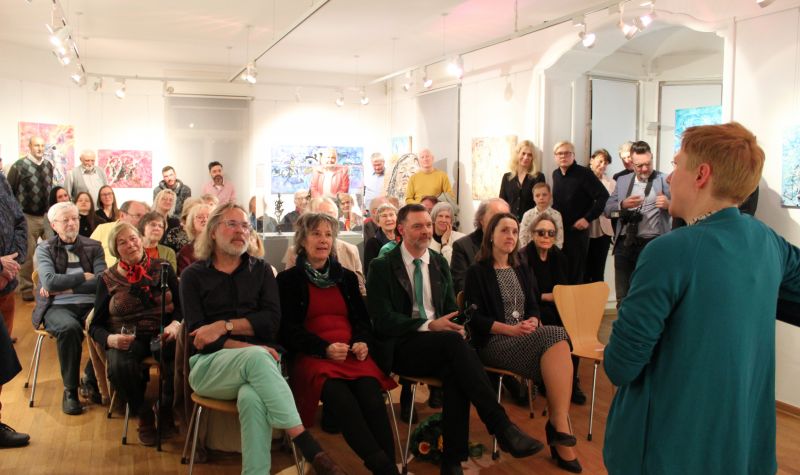 Ausstellungseröffnung "SPANDLITZ - Skizzenhaftes und Plastik" 