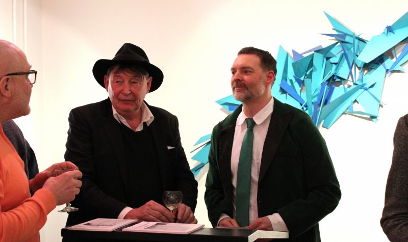 Ausstellungseröffnung mit Laudator Holger John und Spandlitz