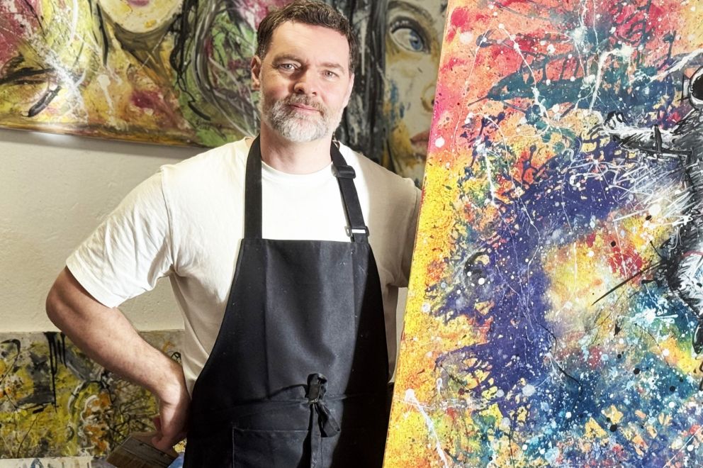 Einladung zum Künstlergespräch am 25. April 16 Uhr